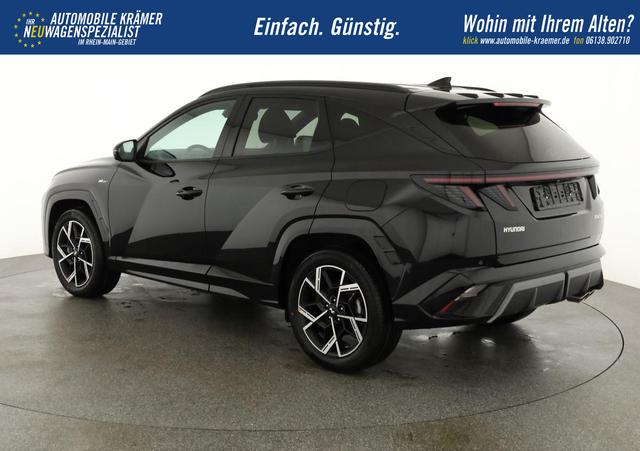 Hyundai TUCSON N Line 2WD 1.6 T-GDI DCT N-LINE, Navi, AreaView, Side, Winter, el. Klappe, 19-Zoll, Teilleder 