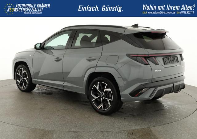 Hyundai TUCSON N Line 2WD 1.6 T-GDI DCT N-LINE, Navi, AreaView, Side, Winter, el. Klappe, 19-Zoll, Teilleder 