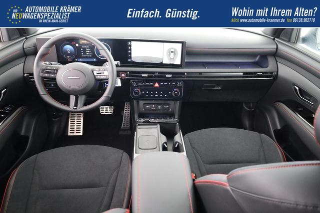 Hyundai TUCSON N Line 2WD 1.6 T-GDI DCT N-LINE, Navi, AreaView, Side, Winter, el. Klappe, 19-Zoll, Teilleder 