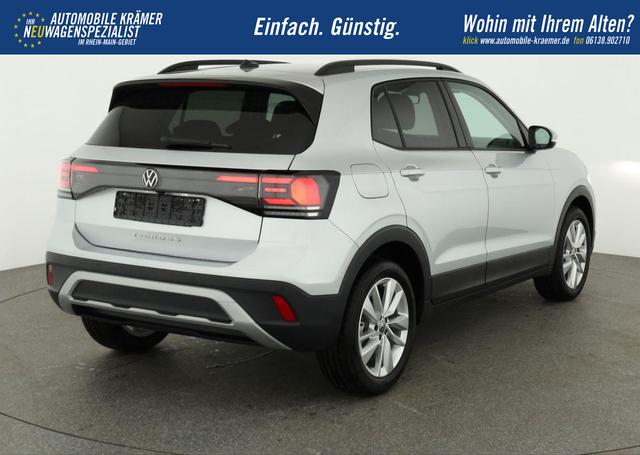 Volkswagen T-Cross 1.0 TSI 85 kW Life DSG Life, LED, Kamera, ACC, Side, Winter, 17-Zoll, 3-J. Garantie 