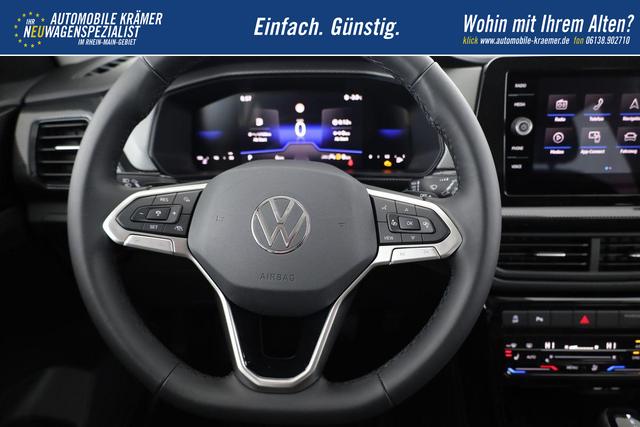 Volkswagen T-Cross 1.0 TSI 85 kW Life DSG Life, LED, Kamera, ACC, Side, Winter, 17-Zoll, 3-J. Garantie 