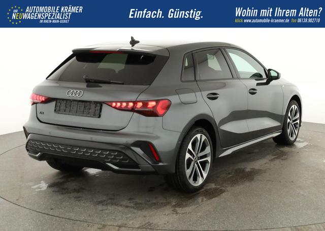Audi A3 Sportback TFSI 110 kW S line 35 S-Tronic S-LINE, Teilleder, Kamera, ACC, Sitzheizung, 4-J Garantie 