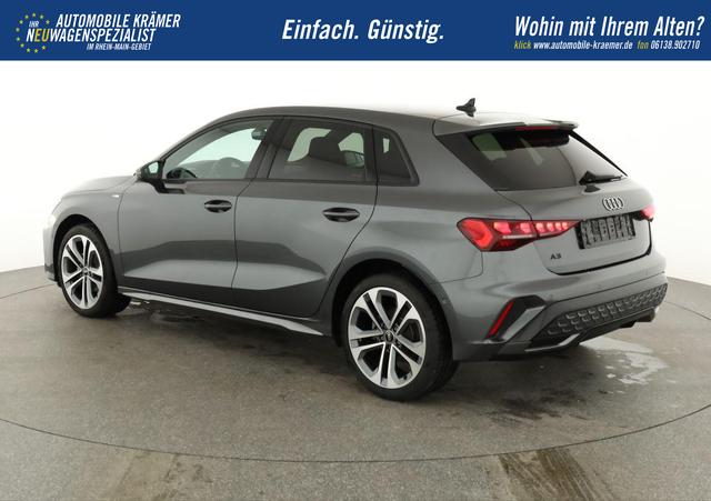 Audi A3 Sportback TFSI 110 kW S line 35 S-Tronic S-LINE, Teilleder, Kamera, ACC, Sitzheizung, 4-J Garantie 