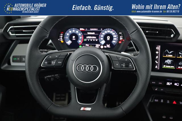 Audi A3 Sportback TFSI 110 kW S line 35 S-Tronic S-LINE, Teilleder, Kamera, ACC, Sitzheizung, 4-J Garantie 