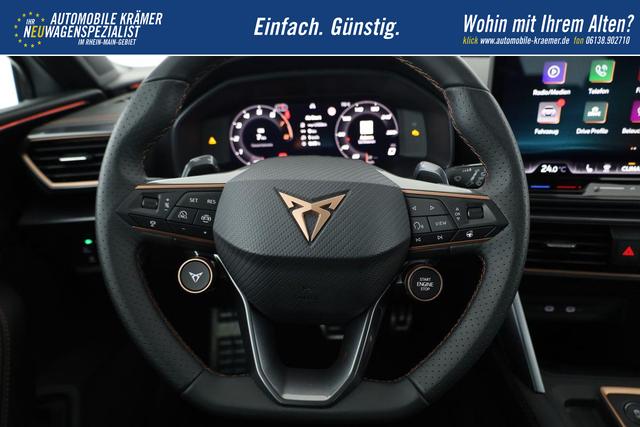 Cupra Leon Sportstourer ST 1.5 eTSI DSG, AHK, Matrix, Side, Kamera, el. Klappe, Winter, 5-J Garantie 