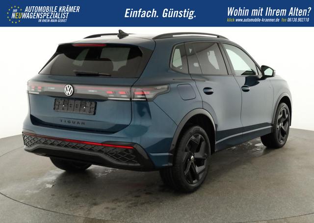 Volkswagen Tiguan 2.0 TDI 142 kW 4Motion R-Line DSG 4M Black, Pano, IQ.Light, AHK, Navi, Side, AreaView, Winter, sofort 