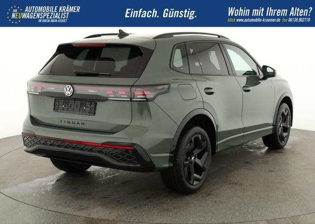 Volkswagen Tiguan 2.0 TDI 142 kW 4Motion R-Line DSG 4M Black, Pano, IQ.Light, AHK, Navi, Side, AreaView, Winter, sofort 