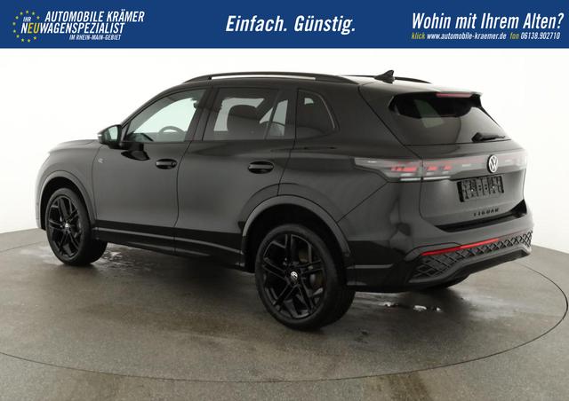 Volkswagen Tiguan 2.0 TDI 142 kW 4Motion R-Line DSG 4M Black, 20-Zoll, Pano, Leder, IQ.Light, AHK, Navi, Side, AreaView, Winter 