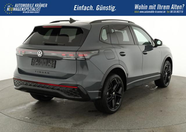 Volkswagen Tiguan 2.0 TDI 142 kW 4Motion R-Line DSG 4M Black, 20-Zoll, Pano, Leder, IQ.Light, AHK, Navi, Side, AreaView, Winter 