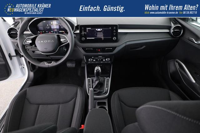 Skoda Fabia Selection 1.0 TSI DSG Selection, 15-Zoll schwarz, Winter, Ladeboden 