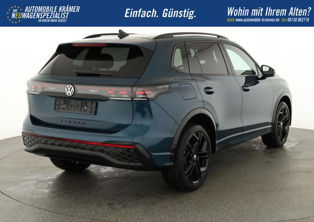 Volkswagen Tiguan 2.0 TSI 195 kW 4Motion R-Line DSG 4M Black, Pano, AHK, IQ.Light, 20-Zoll, Navi, Side, AreaView, sofort 