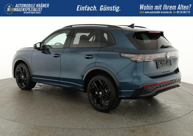 Volkswagen Tiguan 2.0 TSI 195 kW 4Motion R-Line DSG 4M Black, Pano, AHK, IQ.Light, 20-Zoll, Navi, Side, AreaView, sofort 