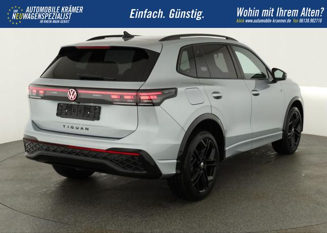 Volkswagen Tiguan 2.0 TSI 195 kW 4Motion R-Line DSG 4M Black, Pano, AHK, IQ.Light, 20-Zoll, Navi, Side, AreaView, sofort 