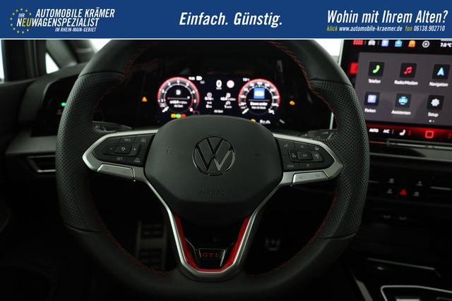 Volkswagen Golf 2.0 TSI 195 kW GTI VIII DSG, Navi, Side, Matrix, Kamera, Winter, 19-Zoll 