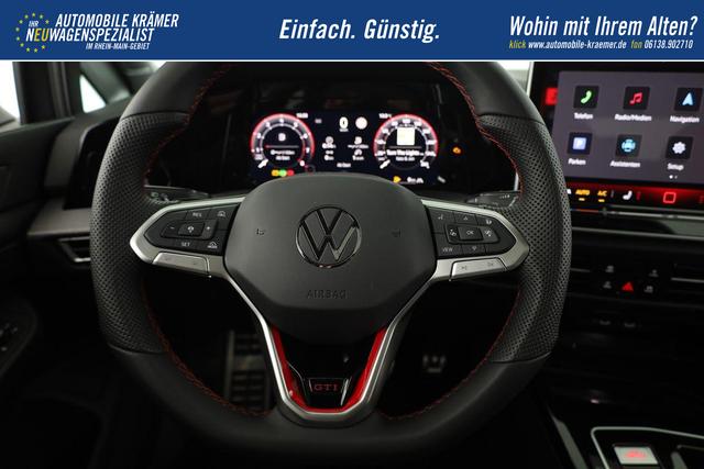 Volkswagen Golf 2.0 TSI 195 kW GTI VIII DSG, Navi, Side, Matrix, Kamera, Winter, 19-Zoll 