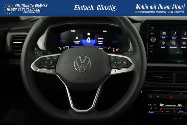 Volkswagen T-Cross 1.0 TSI 85 kW Life DSG Life, LED, Kamera, ACC, Side, Winter, 17-Zoll 