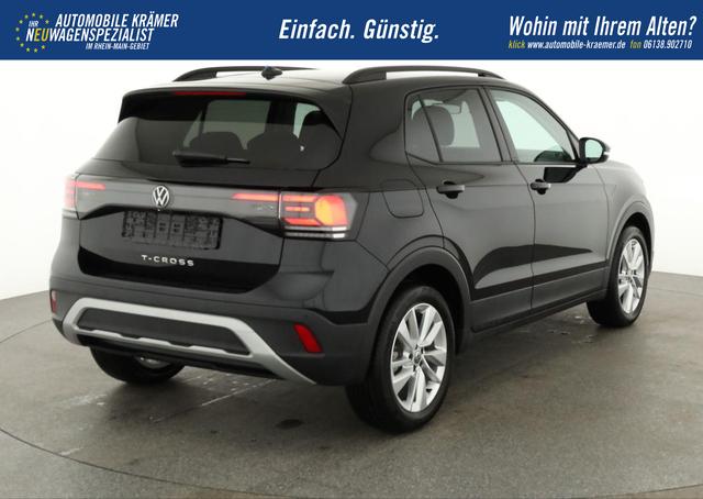 Volkswagen T-Cross 1.0 TSI 85 kW Life DSG Life, AHK, LED, Kamera, Side, ACC, Winter, sofort 