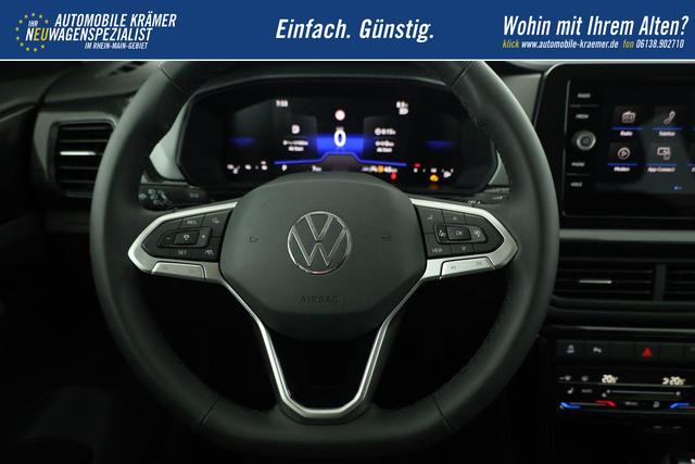 Volkswagen T-Cross 1.0 TSI 85 kW Life DSG Life, AHK, LED, Kamera, Side, ACC, Winter, sofort 