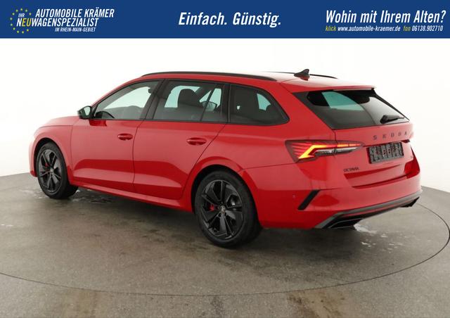 Skoda Octavia Combi 2.0 TSI 195 kW RS DSG, AHK, Navi, Matrix, Side, Winter, 5 J.-Garantie 