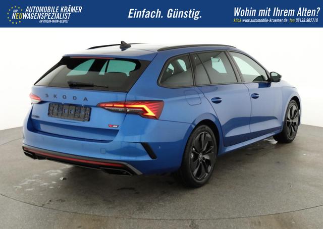 Skoda Octavia Combi 2.0 TSI 195 kW RS DSG, Pano, AHK, Navi, Matrix, Side, Winter, 5 J.-Garantie 