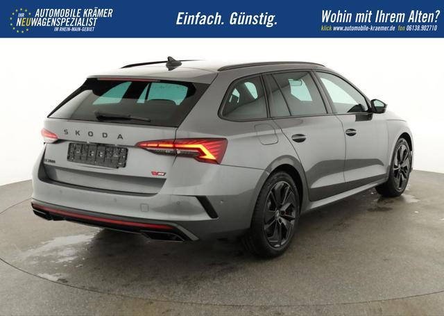 Skoda Octavia Combi 2.0 TSI 195 kW RS DSG, Standheizung, AHK, Navi, Matrix, Side, Winter, 5 J.-Garantie 