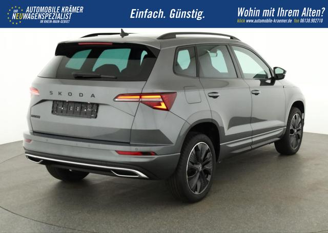 Skoda Karoq Sportline 1.5 TSI DSG Sportline, AHK, Navi, Matrix, Kamera, el. Klappe, 5-J. Garantie 
