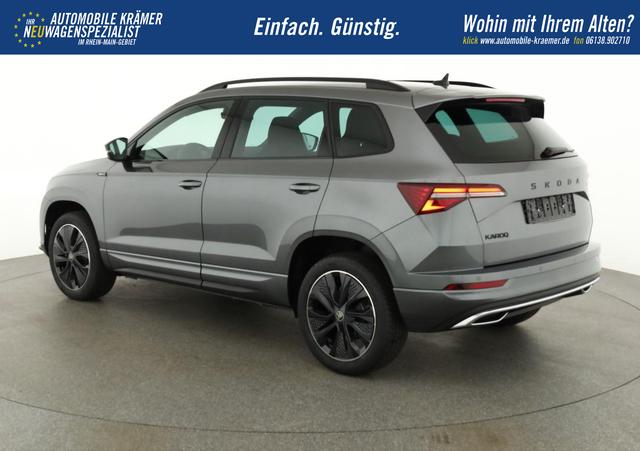 Skoda Karoq Sportline 1.5 TSI DSG Sportline, AHK, Navi, Matrix, Kamera, el. Klappe, 5-J. Garantie 