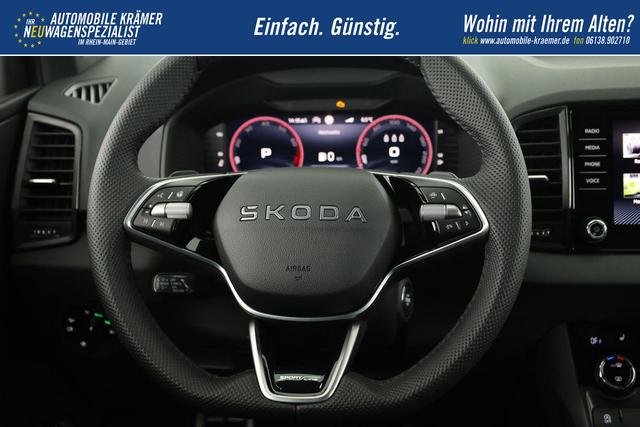 Skoda Karoq Sportline 1.5 TSI DSG Sportline, AHK, Navi, Matrix, Kamera, el. Klappe, 5-J. Garantie 