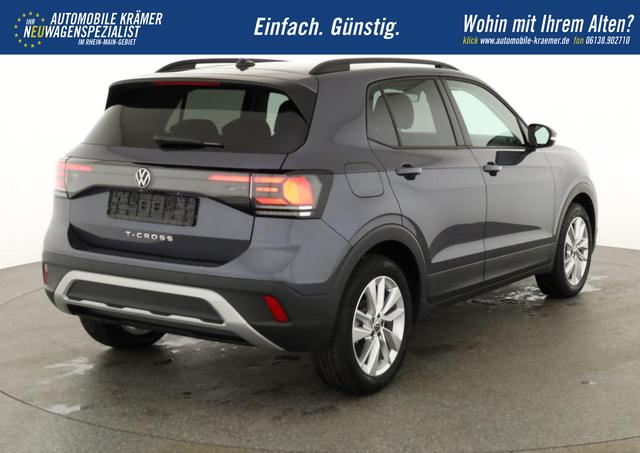 Volkswagen T-Cross 1.5 TSI 110 kW Life DSG Life, AHK, LED, Kamera, Side, ACC, Winter, sofort 