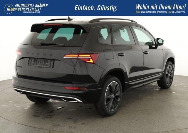 Skoda Karoq Sportline 1.5 TSI DSG Sportline, AHK, Navi, CANTON, Matrix, AreaView, Side, Kamera, el. Klappe, FS-beheizbar 