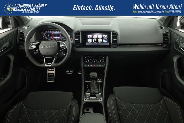Skoda Karoq Sportline 1.5 TSI DSG Sportline, AHK, Navi, CANTON, Matrix, AreaView, Side, Kamera, el. Klappe, FS-beheizbar 