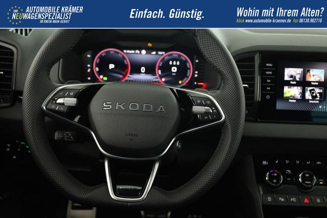 Skoda Karoq Sportline 1.5 TSI DSG Sportline, AHK, Navi, CANTON, Matrix, AreaView, Side, Kamera, el. Klappe, FS-beheizbar 
