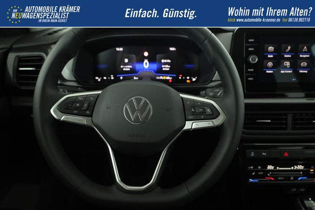 Volkswagen T-Cross 1.0 TSI 85 kW Life DSG Life, LED, Kamera, ACC, Side, Winter, 17-Zoll 