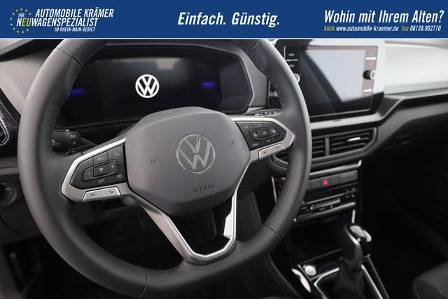 Volkswagen T-Cross 1.0 TSI 85 kW Life DSG Life, AHK, IQ.Light, Kamera, ACC, Side, Winter, 17-Zoll 