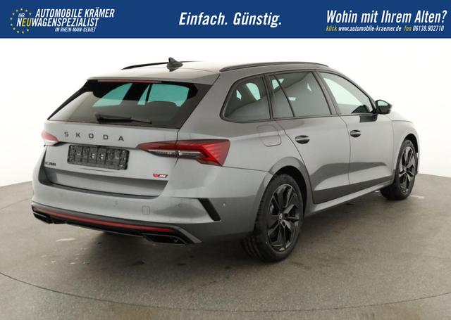Skoda Octavia Combi 2.0 TSI 195 kW RS DSG, AHK, Navi, Matrix, Side, Winter, 5 J.-Garantie 