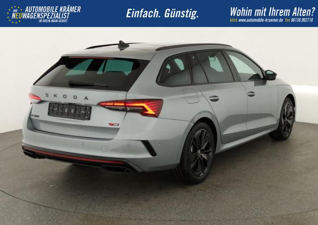 Skoda Octavia Combi 2.0 TSI 195 kW RS DSG, Pano, AHK, Navi, Matrix, Side, Winter, 5 J.-Garantie 