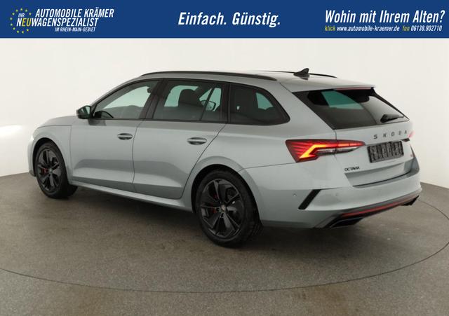 Skoda Octavia Combi 2.0 TSI 195 kW RS DSG, Pano, AHK, Navi, Matrix, Side, Winter, 5 J.-Garantie 