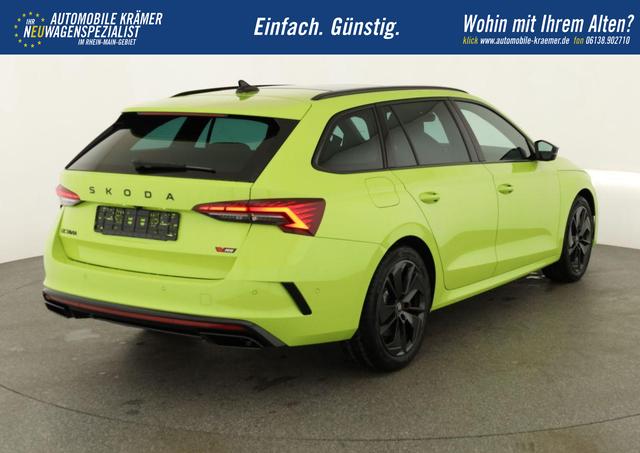 Skoda Octavia Combi 2.0 TSI 195 kW RS DSG, Pano, AHK, Navi, Matrix, Side, Winter, 5 J.-Garantie 