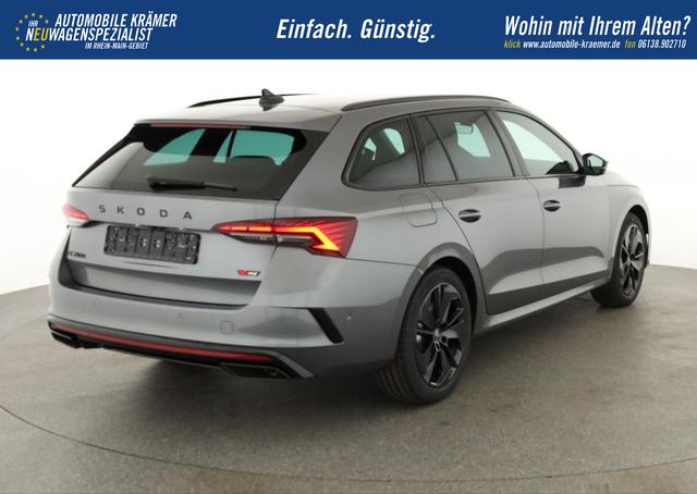 Skoda Octavia Combi 2.0 TSI 195 kW RS DSG, AHK, Navi, Matrix, Canton, Side, Winter, 5 J.-Garantie 