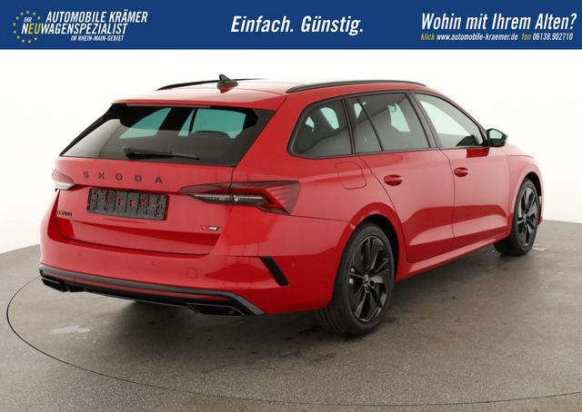 Skoda Octavia Combi 2.0 TSI 195 kW RS DSG, Pano, AHK, Navi, Matrix, Side, Winter, 5 J.-Garantie 