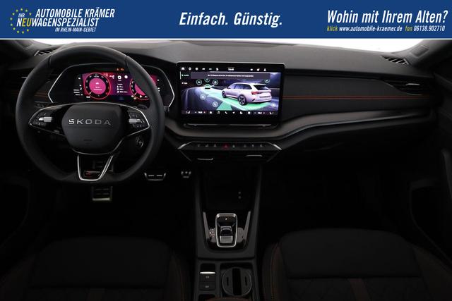 Skoda Octavia Combi 2.0 TSI 195 kW RS DSG, Pano, Standheizung, AHK, Navi, Matrix, Canton, Side, Winter, 5 J.-Garantie 