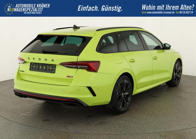 Skoda Octavia Combi 2.0 TSI 195 kW RS DSG, Standheizung, AHK, Navi, Matrix, Side, Winter, 5 J.-Garantie 