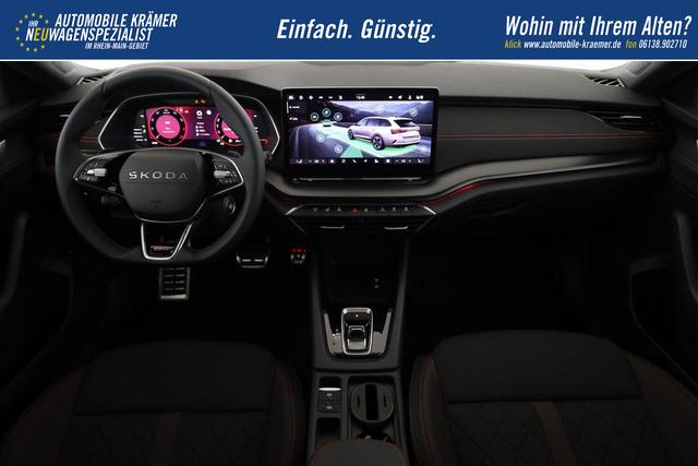 Skoda Octavia Combi 2.0 TSI 195 kW RS DSG, Standheizung, AHK, Navi, Matrix, Side, Winter, 5 J.-Garantie 