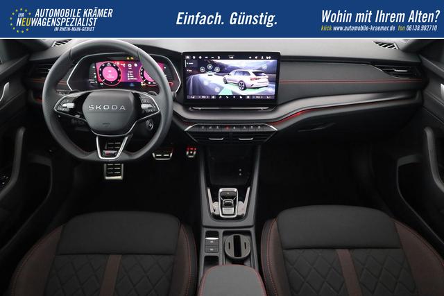 Skoda Octavia Combi 2.0 TSI 195 kW RS DSG, Pano, Standheizung, AHK, Navi, Matrix, Canton, Side, Winter, 5 J.-Garantie 