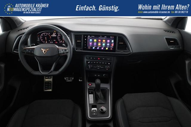 Cupra Ateca Basis 1.5 TSI DSG, AHK, Navi, Kamera, el. Klappe, Winter, 19-Zoll, 5 J.-Garantie 