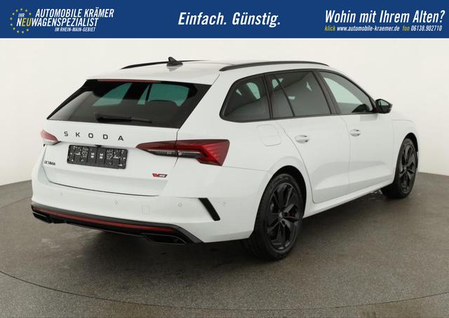 Skoda Octavia Combi 2.0 TSI 195 kW RS DSG, Pano, AHK, Navi, Matrix, Side, Winter, 5 J.-Garantie 