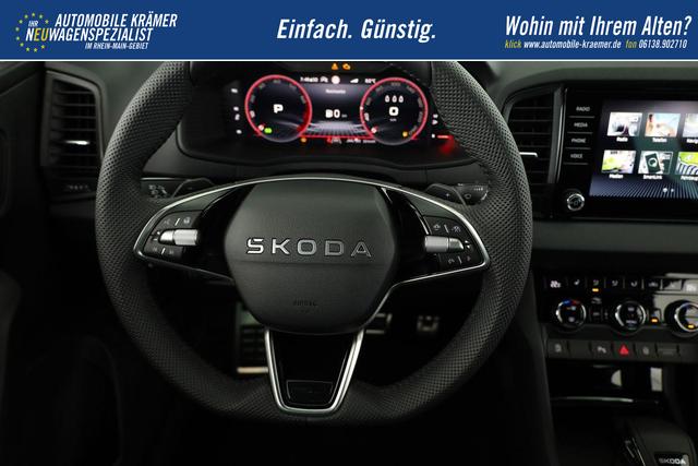 Skoda Karoq Sportline 1.5 TSI DSG Sportline, AHK, Navi, Matrix, Side, el. Klappe, Winter, 5 J.-Garantie 