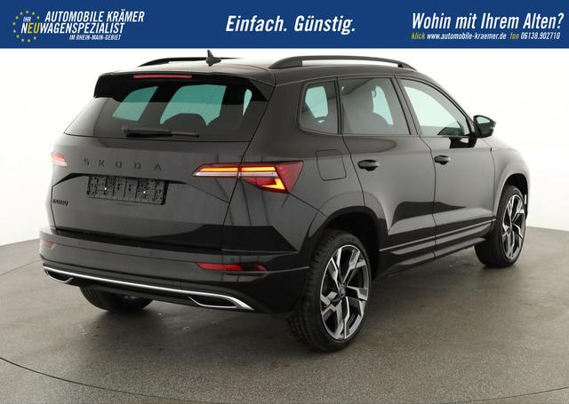Skoda Karoq Sportline 1.5 TSI DSG Sportline, AHK, Navi, Matrix, Side, el. Klappe, 5 J.-Garantie 