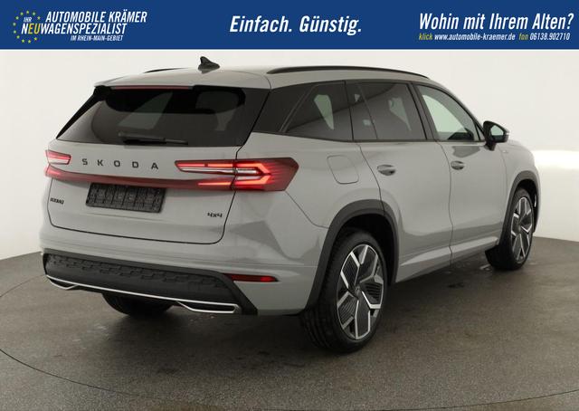 Skoda Kodiaq 2.0 TSI 150 kW 4x4 Sportline DSG Sportline, AHK, Navi, FS-beheizbar, Matrix, el. Klappe, 20-Zoll, 5 J.-Garantie 