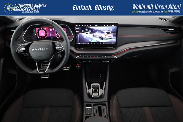 Skoda Octavia Combi 2.0 TSI 195 kW RS DSG, Pano, Standheizung, AHK, Navi, Matrix, Canton, Side, Winter, 5 J.-Garantie 